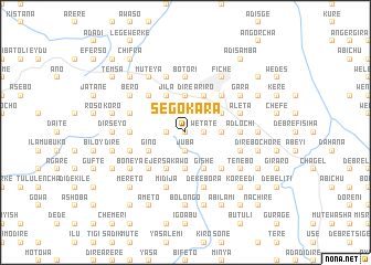 map of Sego Kara