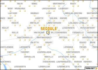 map of Segoule