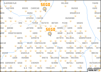 map of Sego