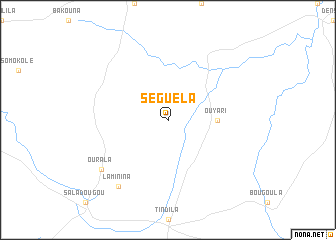 map of Séguéla