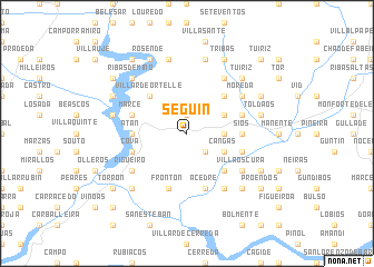 map of Seguín