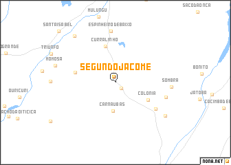 map of Segundo Já Come