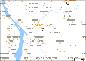map of Segyidaw