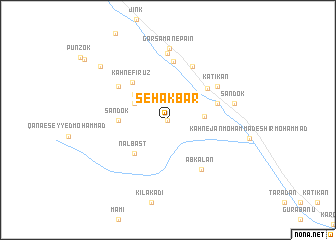 map of Seh Akbar