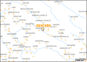 map of Seh Chāh