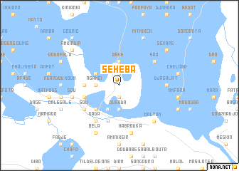 map of Séhéba