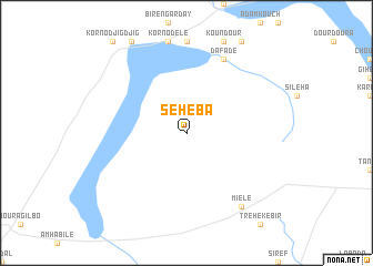 map of Seheba