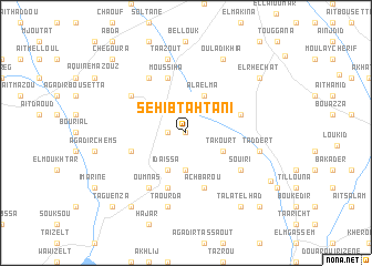 map of Sehib Tahtani