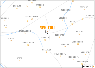 map of Şehitali