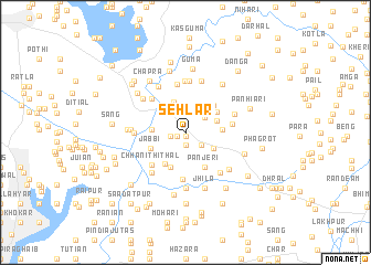 map of Sehlar