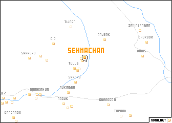 map of Seh Machān