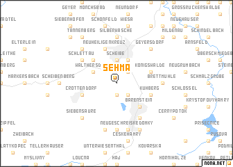 map of Sehma