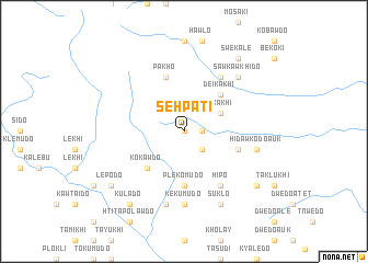 map of Sehpati