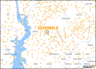 map of Sehra Bala