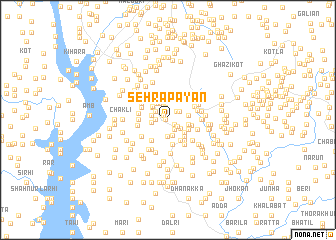 map of Sehra Pāyān