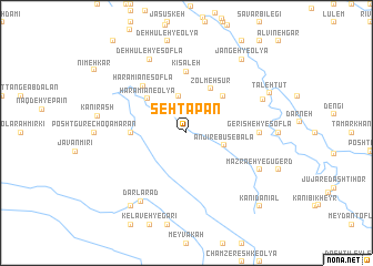 map of Sehtapān