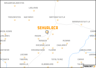 map of Sehualaca