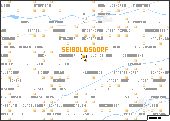 map of Seiboldsdorf