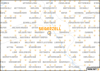 map of Seiderzell