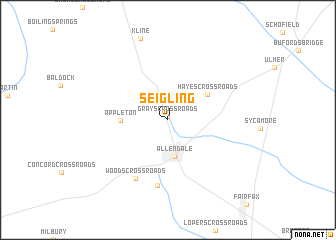 map of Seigling