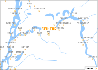 map of Seiktha