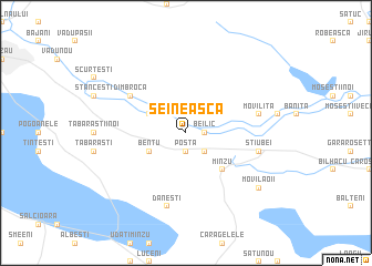 map of Şeineasca