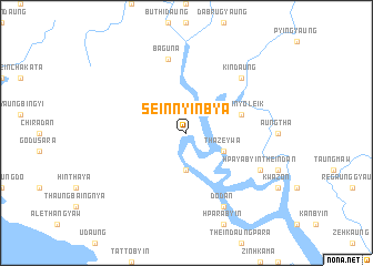 map of Seinnyinbya