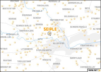 map of Seiple