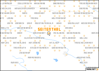 map of Seitenthal