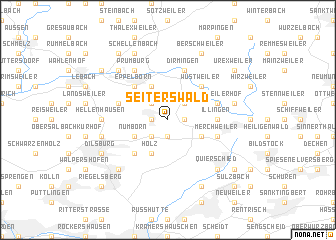 map of Seiterswald