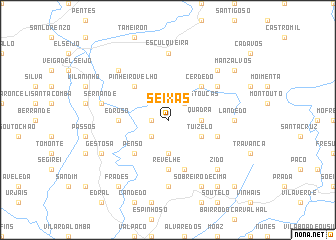 map of Seixas