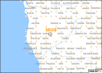 map of Seixo
