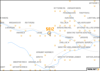 map of Seiz
