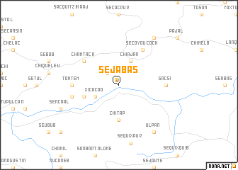 map of Sejabás