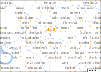 map of Sejo