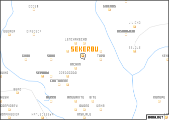 map of Sekʼerbu