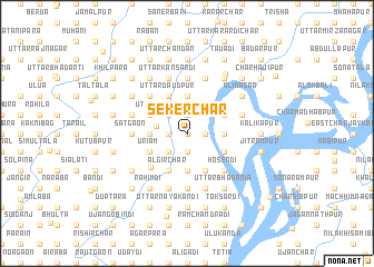 map of Seker Char