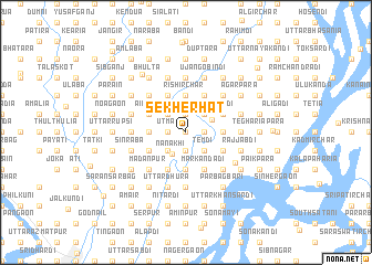 map of Sekherhāt