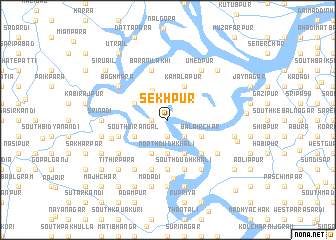 map of Sekhpur