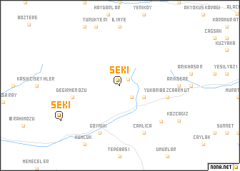 map of Seki