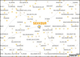 map of Sekkoum