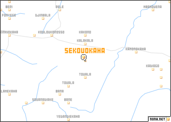 map of Sékouokaha