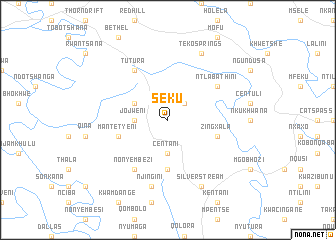 map of Seku