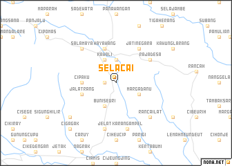 map of Selacai