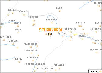 map of Selahyūrdī