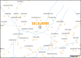 map of Selajambe