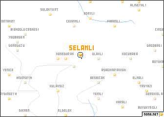 map of Selâmlı