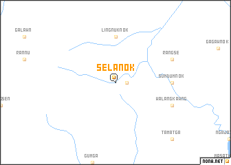 map of Sela Nok