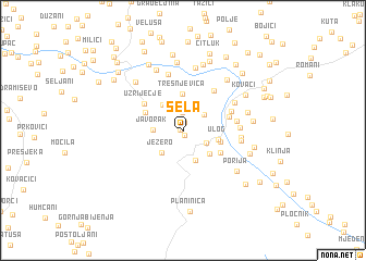 map of Sela