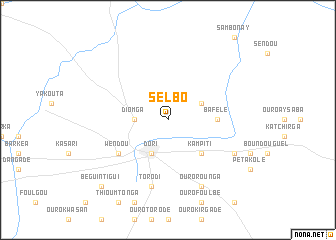 map of Sèlbo